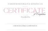 Hard Copy Certificate